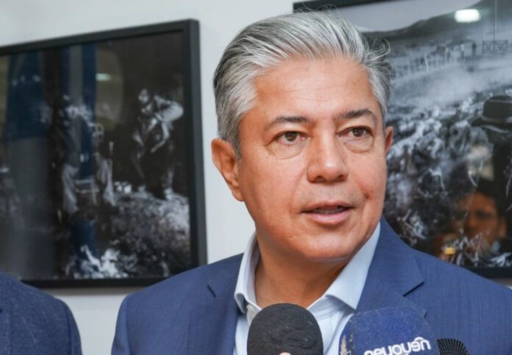 El gobernador neuquino Rolando Figueroa.