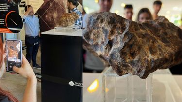 La pieza correspondiente al Meteorito FSDE042DL (según el inventario del gobierno de Santiago del Estero) se encuentra en el domo del Planetario de la UNLP.