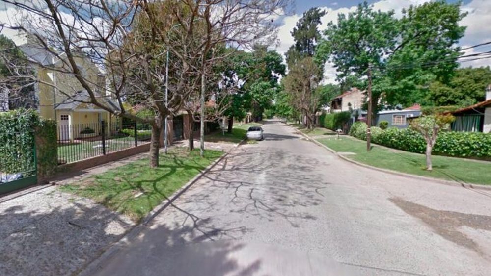 D. Aguado al 600 y Salvador María del Carril, el lugar del doble femicidio (Foto Street View)