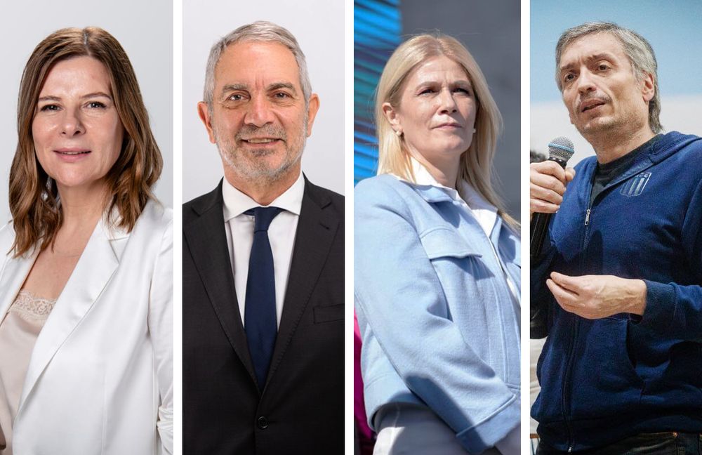 Saintout, Alak, Magario y Máximo Kirchner.&nbsp;