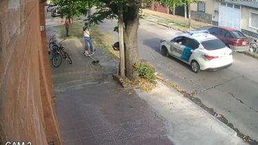 Captura de video del momento del hecho.