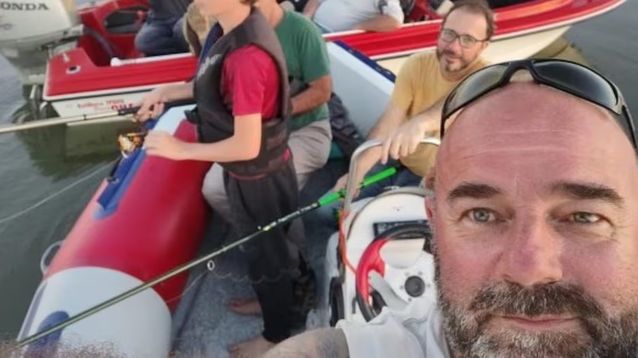 Entre los pescadores que son buscados en la costa de Berazategui están los hermanos Carlos y Claudio Kovach.