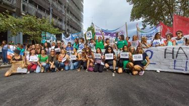 8M en La Plata. (Daniela Baez)