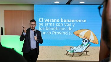 Juan Cuattromo, presidente del Banco Provincia.