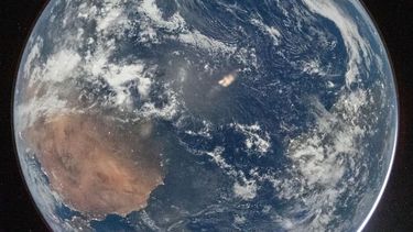 La tierra, vista desde el espacio.&nbsp;