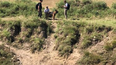 Buscan a Agustín en el arroyo Orellano. (La Voz del Pueblo)