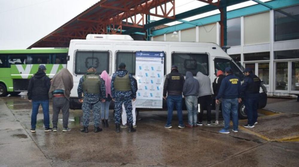 Un allanamiento en Bolívar. (La Mañana de Bolívar)