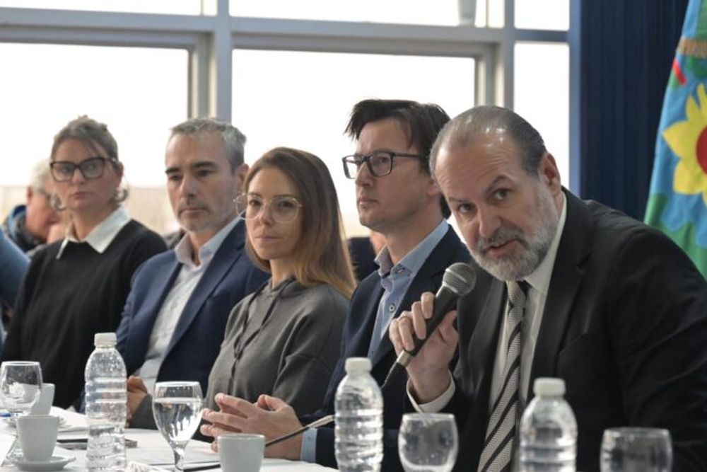 El intendente de Bahía Blanca, Federico Susbielles. - X -