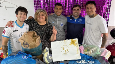 Jugadores e hinchas, juntos por los más necesitados de Bolívar.