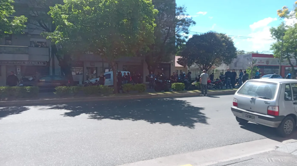 Ellugar del enfrentamiento, poco después de ocurrido.&nbsp;