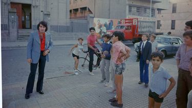 Sandro en Valentín Alsina, cuando empezaban a proyectarse sus sueños.