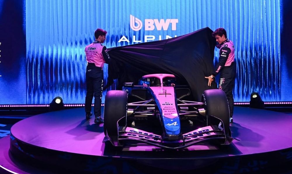 Gasly y Colapinto muestran al mundo el renovado Alpine.