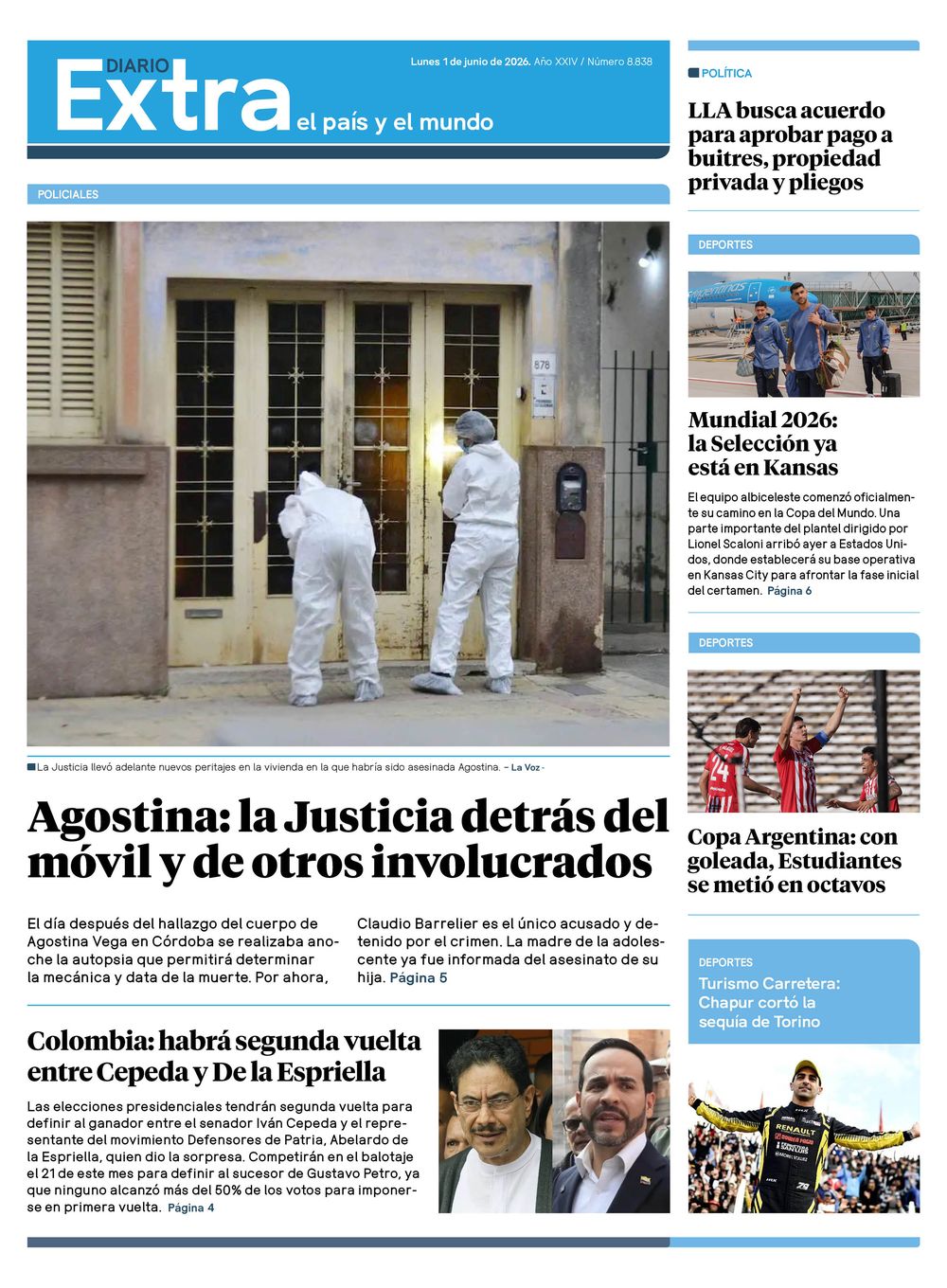 Tapa diario extra 01-06