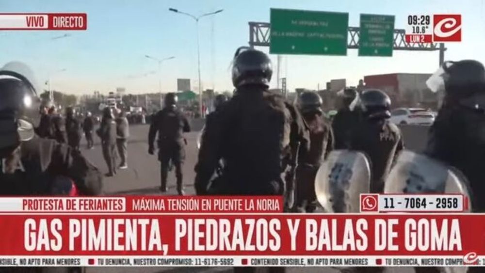 Corte en el Punte La Noria. - Captura de pantalla -