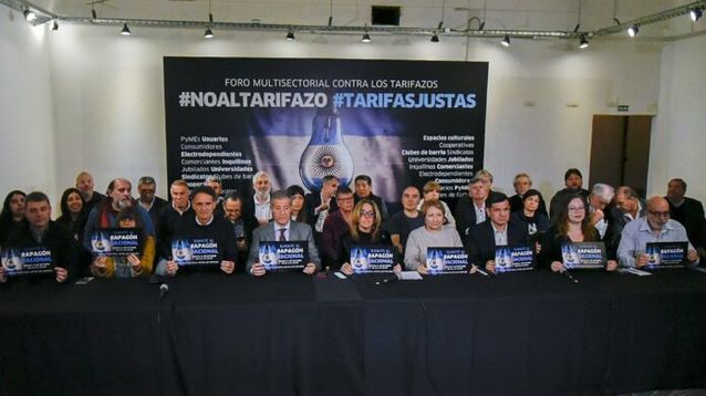 FORO CONTRA LOS TARIFAZOS