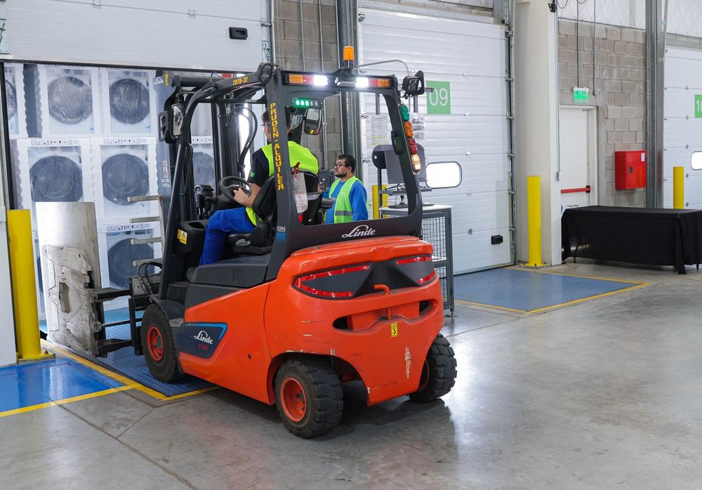 La empresa de electrodomésticos&nbsp;Whirlpool en Pilar.&nbsp;
