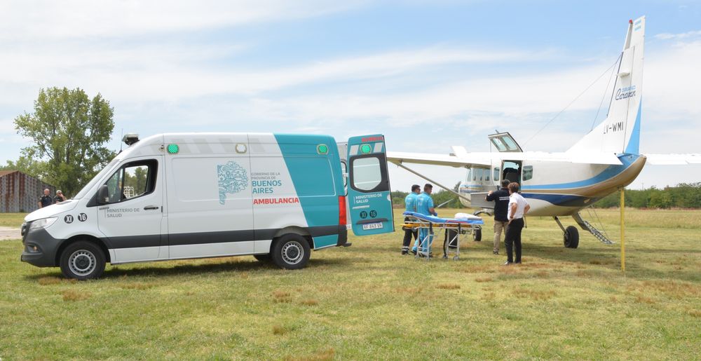 Un avión sanitario llevó a Bastián desde Mar del Plata al aeródromo de La Matanza. Un avión sanitario llevó a Bastián desde Mar del Plata al aeródromo de La Matanza.