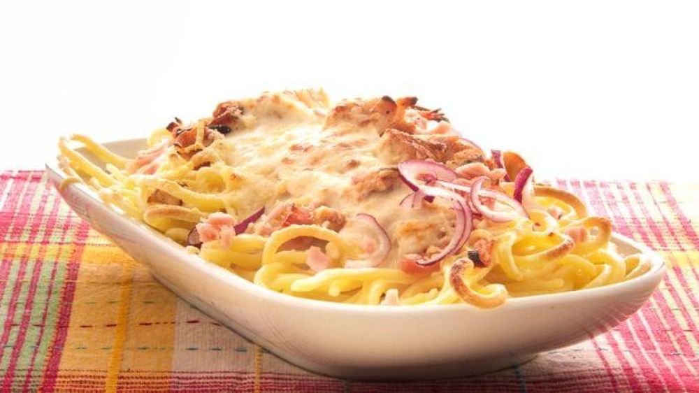 Los tallarines, un plato siempre elegido en el país.