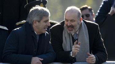 Caputo y Federido sturzenegger. (DIB/Archivo).