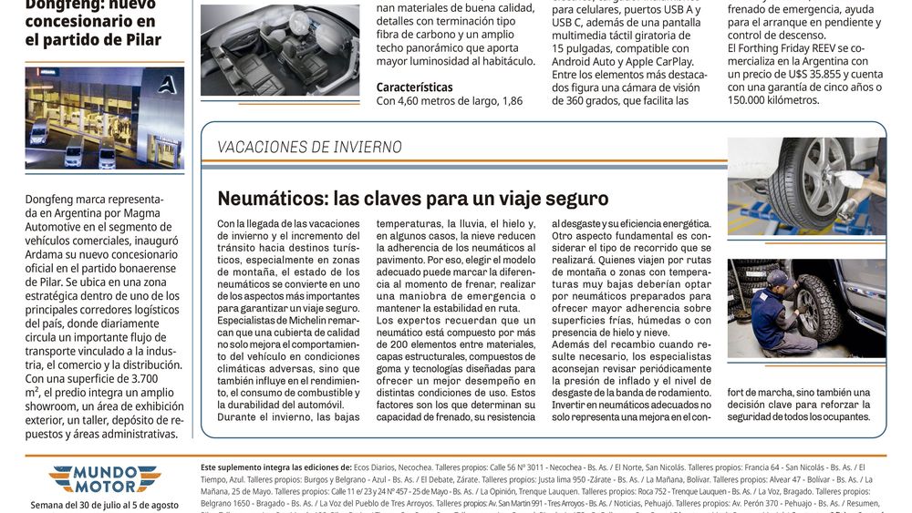 Semana del 30 de julio al 5 de agosto de 2026