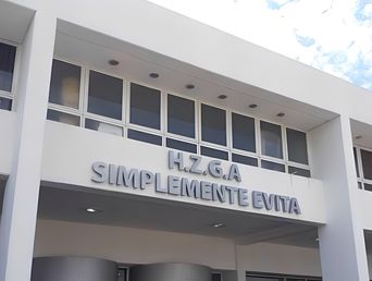 El Hospital Simplemente Evita de González Catán.