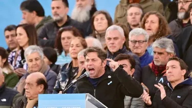 Kicillof en el plenario de Florencio Varela