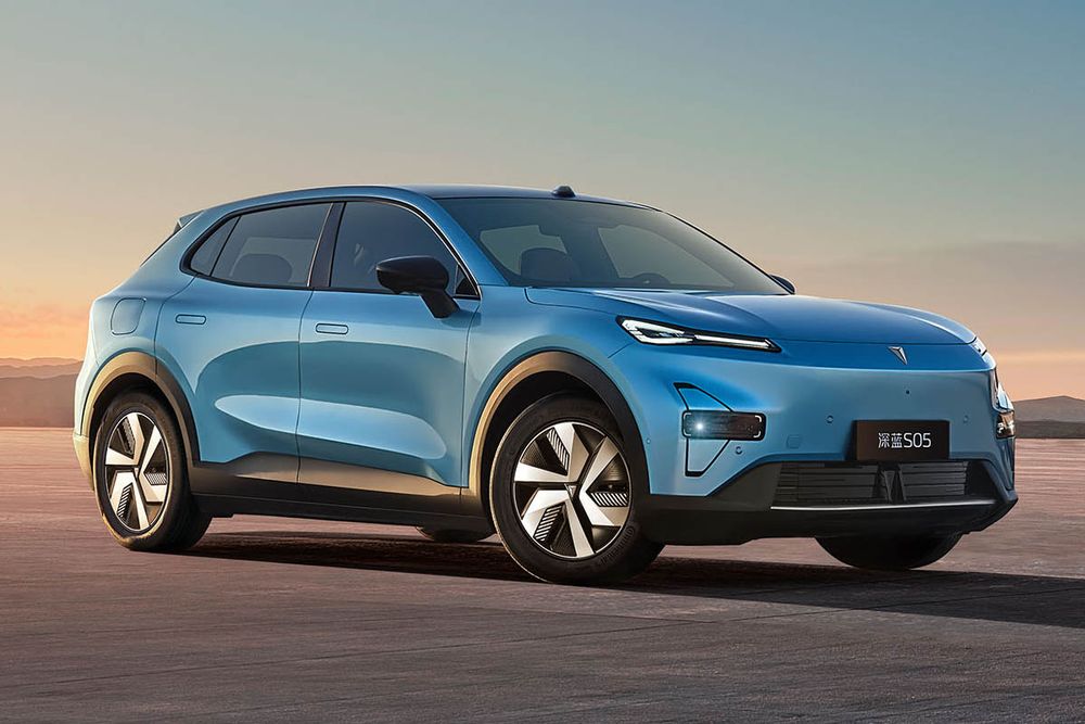 Deepal S05, un SUV mediano híbrido enchufable.