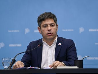 El gobernador bonaerense Axel Kicillof brindará una conferencia de prensa en La Plata. El gobernador bonaerense Axel Kicillof brindará una conferencia de prensa en La Plata.