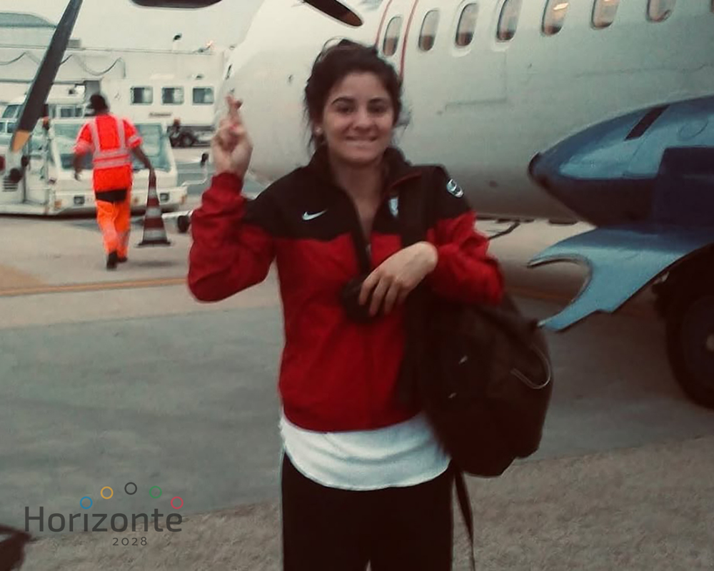 Victoria Granatto, en 2011 en Italia, primera experiencia de todo en el exterior.