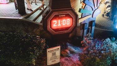 El Casio gigante en pleno Cariló.