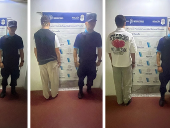 Rugbiers detenidos en Ostende por agresión en la vía pública. Rugbiers detenidos en Ostende por agresión en la vía pública.