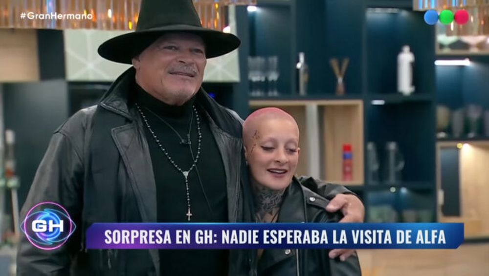 Alfa entró por poco tiempo a la casa de GH. (Telefe)