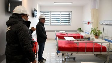 El intendente de Tigre, Julio Zamora, recorrió las obras.