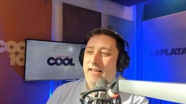 Agustín Raimondo, propietario de la emisora Cool Radio de La Plata.