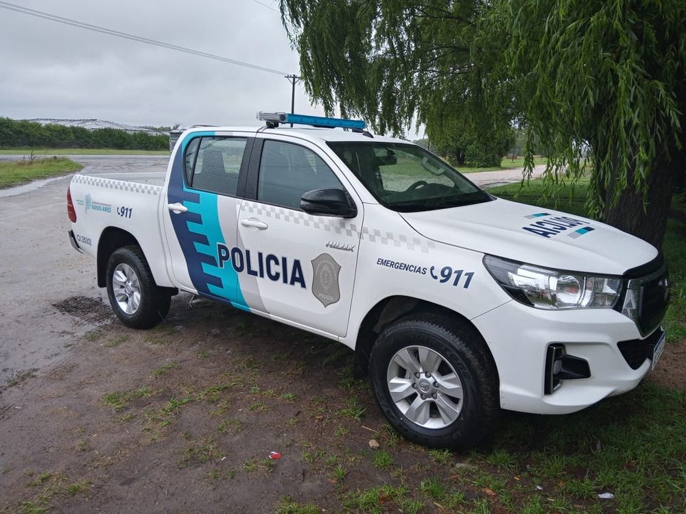 Un patrullero del Comando de Prevención Rural bonaerense.
