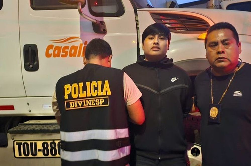 Tony Janzen Valverde Victoriano, alias Pequeño J, fue detenido en Lima el martes 30 de septiembre.&nbsp;