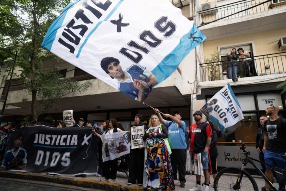 El juicio por la muerte de Maradona se realiza en San Isidro. - Xinhua -