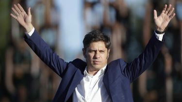 El gobernador bonaerense Axel Kicillof.