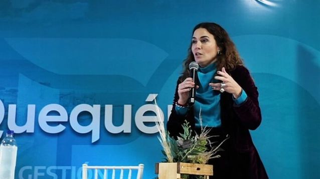 Jimena López, directora del Consorcio de Gestión  del Puerto de Quequén.