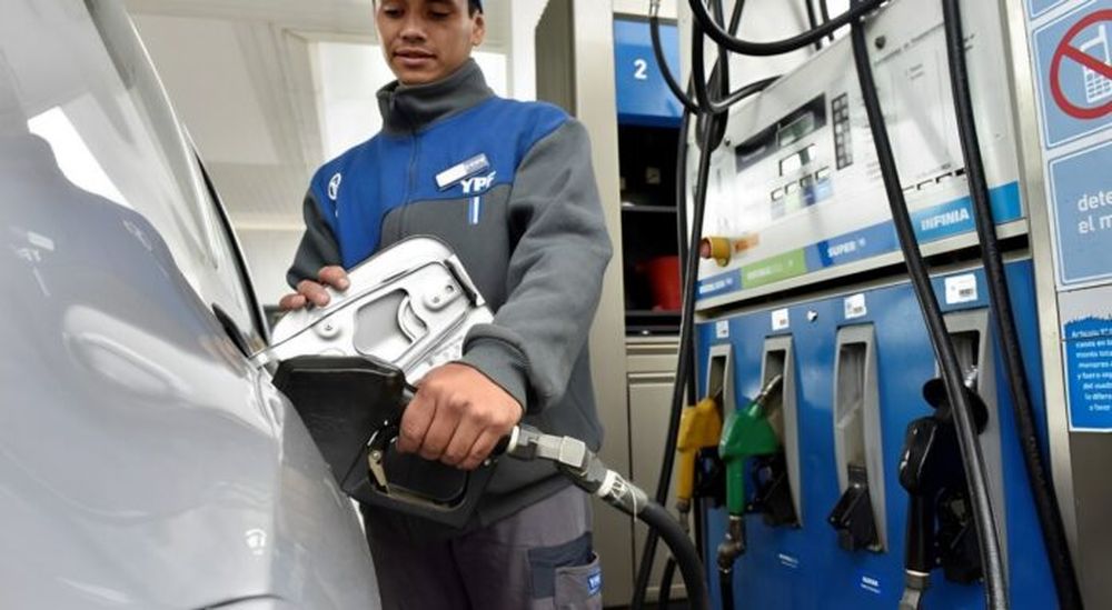 YPF actualiza el precio de sus combustibles.