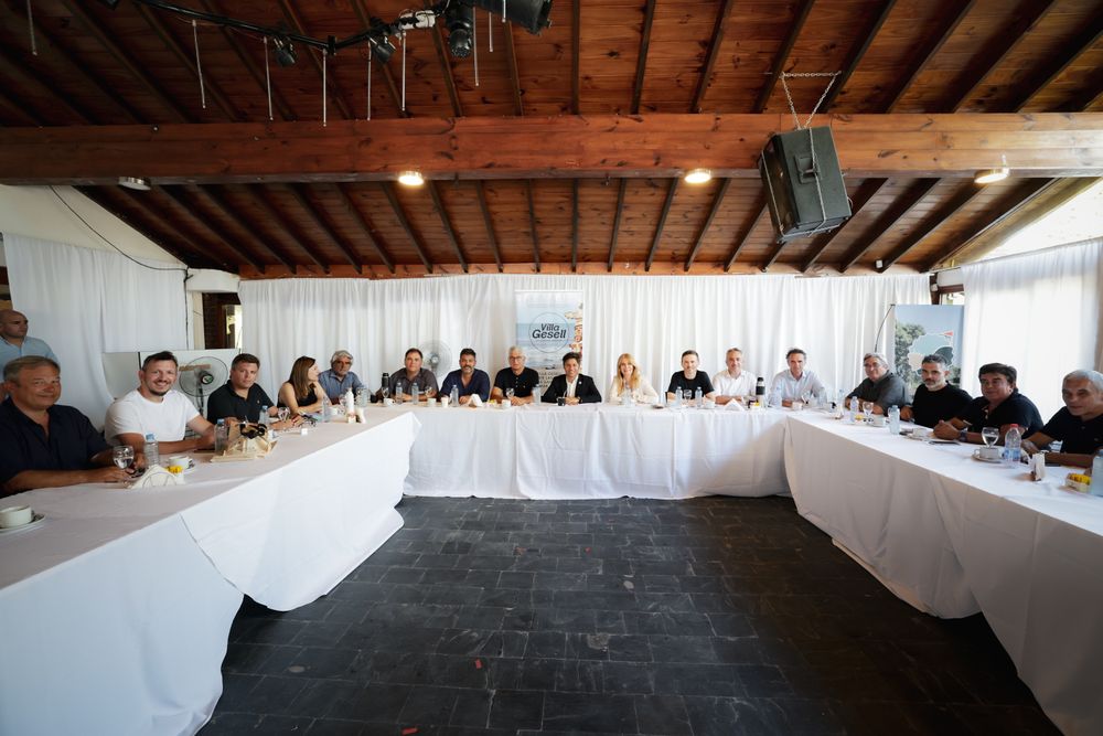 La reunión del MDF en Gesell.&nbsp;