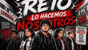 El flyer de la convocatoria.