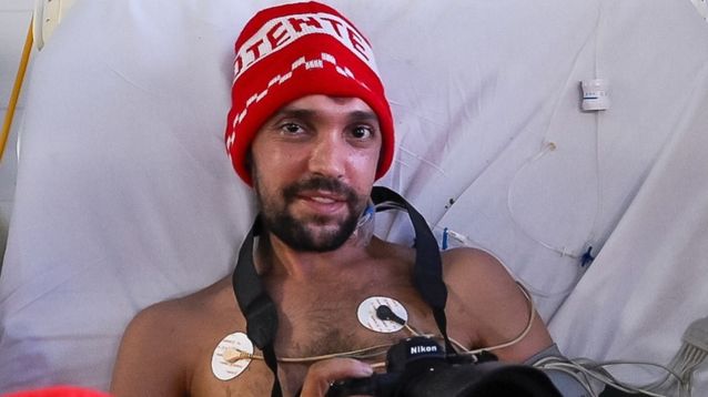 Pablo Grillo, el fotorreportero herido por el gendarme Guerrero en marzo de 2025.