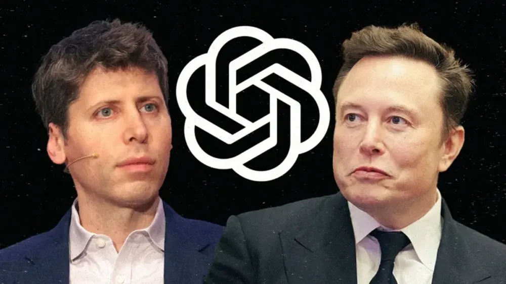 Sam Altman y Elon Musk se disputan OpenAI.