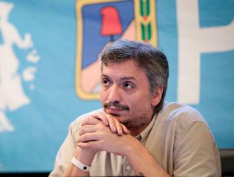 El actual presidente del PJ de la provincia de Buenos Aires, Máximo Kirchner. El actual presidente del PJ de la provincia de Buenos Aires, Máximo Kirchner.