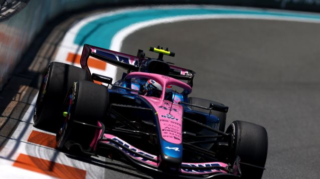 Colapinto terminó 10º en el Sprint de Miami.