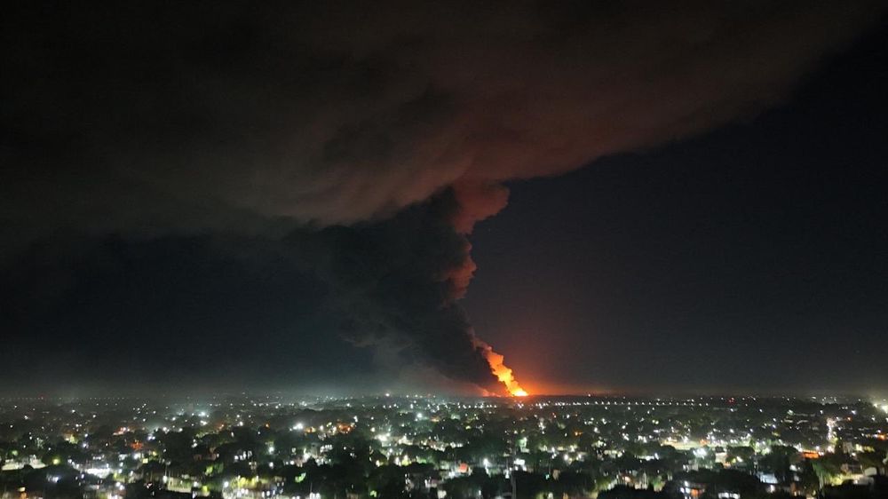 Alerta en distintos municipios del conurbano por una nube tóxica.