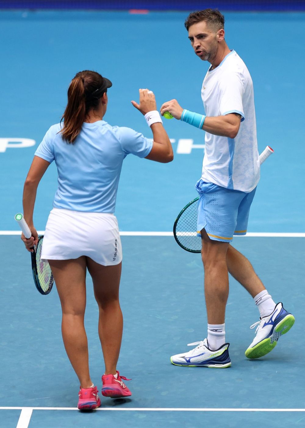 Mar&iacute;a Lourdes Carl&eacute; y Guido Andreozzi.