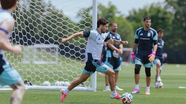 Montiel, uno de los probables titulares de Argentina en el cierre del Grupo J del Mundial 2026.