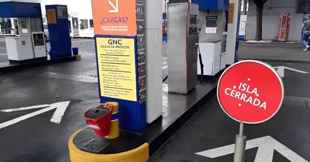 La venta de GNC está suspendida en muchas estaciones hasta que suban las marcas térmicas. (Ahora Mar del Plata)